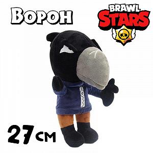 Мягкая игрушка Ворон из Бравл Старс 27 см Brawl stars - Фото 1