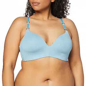 Бюстгальтер Sloggi S Serenity P Wireless Bra без косточек Blue Lake 00hy 32D (Size: 70D) - Фото 1