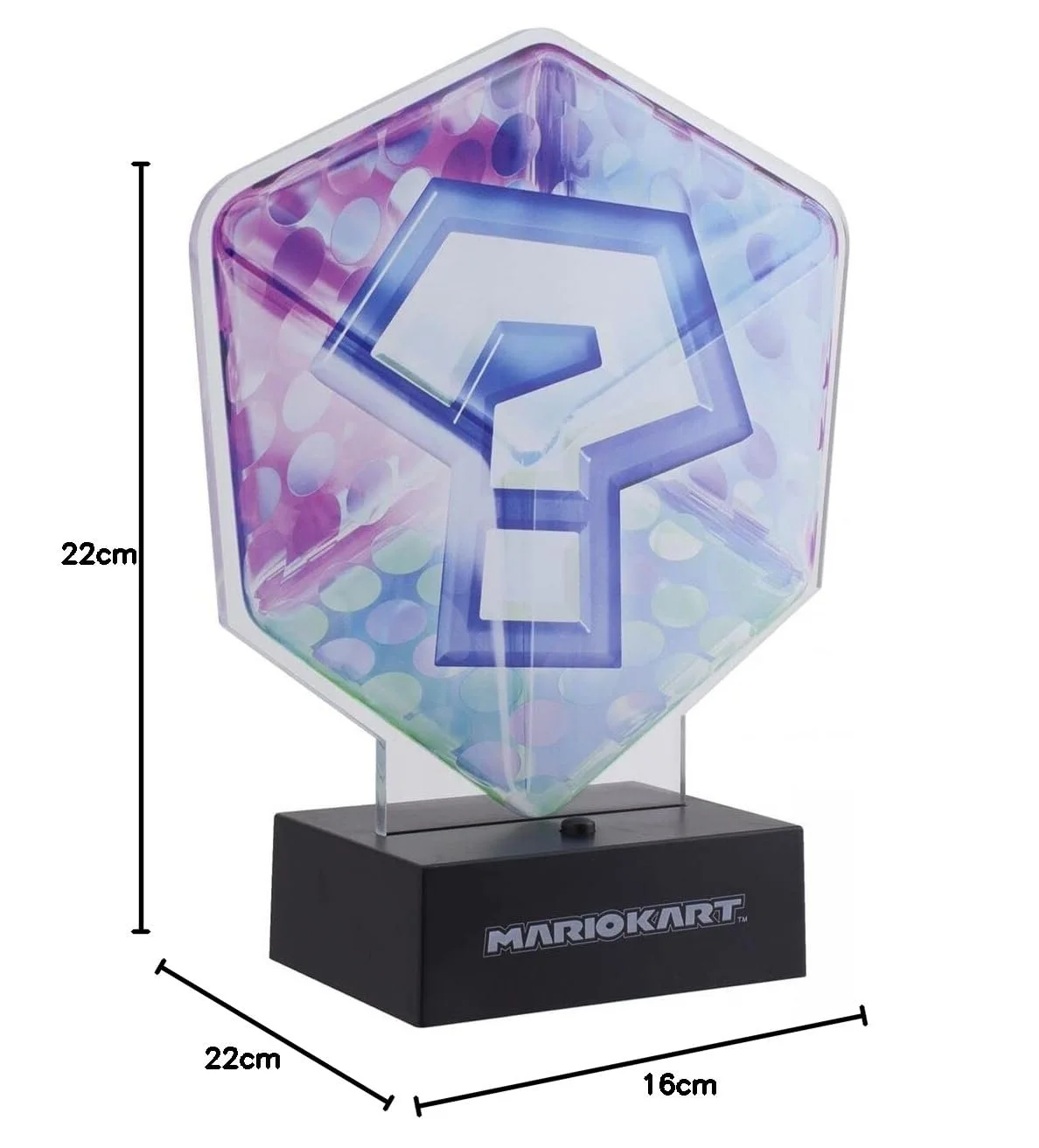 Настільна лампа Super Mario Question Mark Pad, фото №5