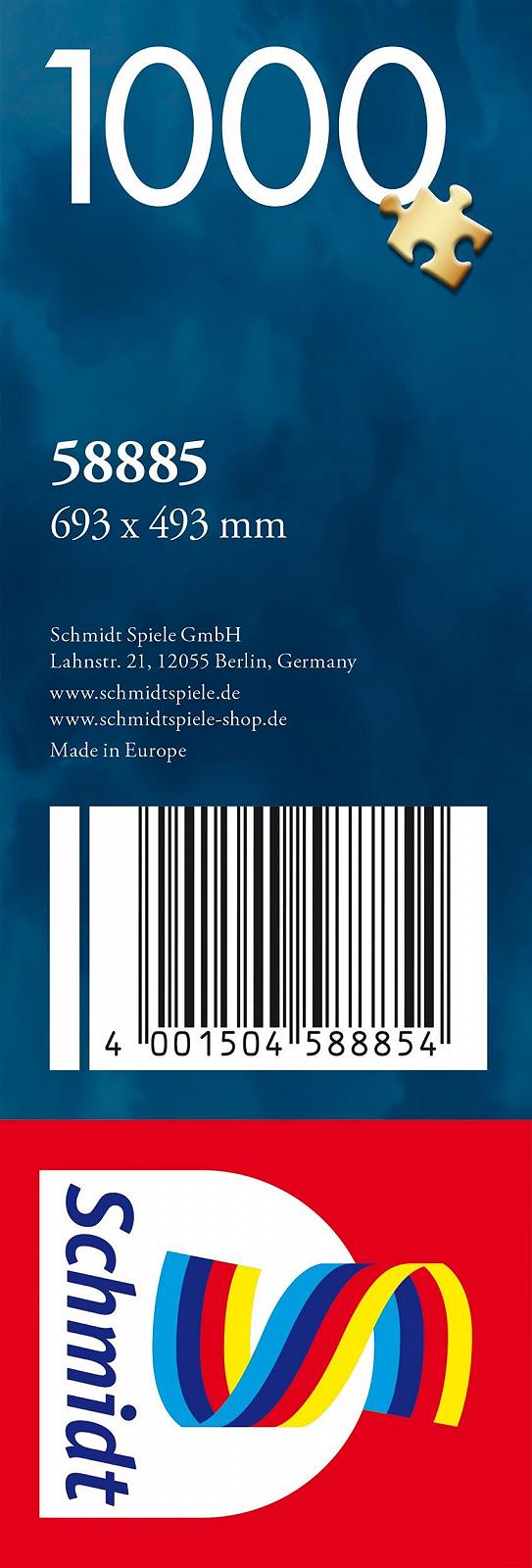 Пазл Schmidt Spiele 58885 Paris Roof Whisper 1000 деталей, фото №2
