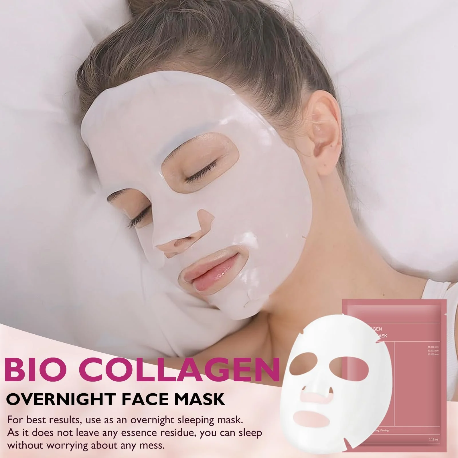 Маска Organic Collagen, 4 шт, фото №7