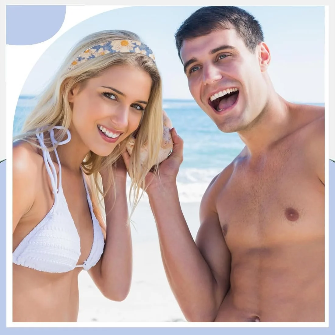 Набор жемчужных обручей для волос., фото №6