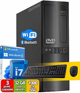 Компьютер Intel Office i7 32 ГБ 1000 ГБ SSD WiFi - Фото 1