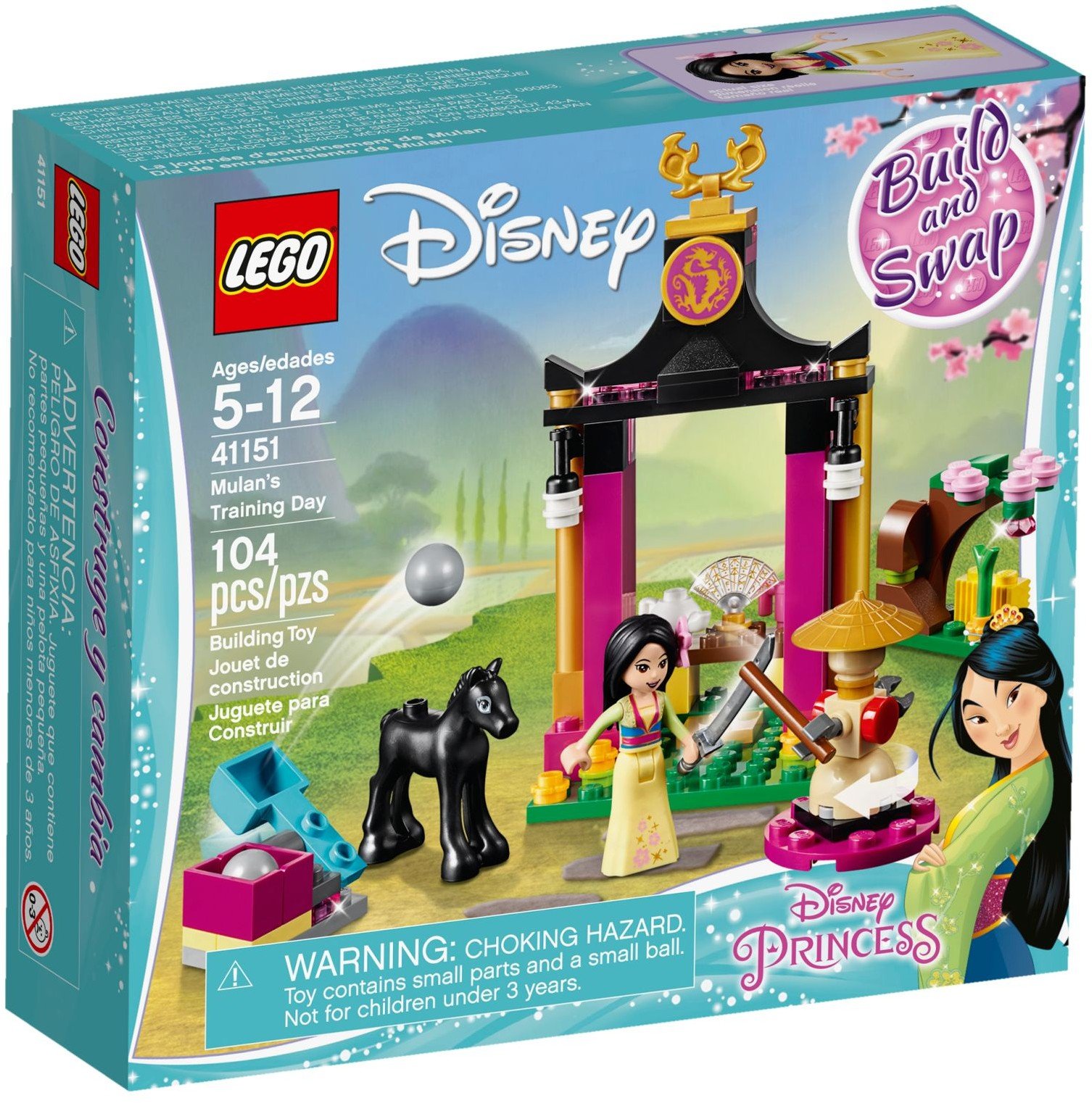 Конструктор LEGO Disney Princess Mulan’s Training Day, фото №1 Конструктор LEGO Disney Princess Mulan’s Training Day, фото №1