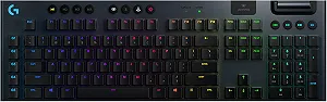 Купити Ігрова бездротова клавіатура Logitech G915 Lightspeed / Механічна / USB / Bluetooth / Радіоканал / GL Tactile / RGB підсвітка / UKR / Carbon - Фото 1 Ігрова бездротова клавіатура Logitech G915 Lightspeed / Механічна / USB / Bluetooth / Радіоканал / GL Tactile / RGB підсвітка / UKR / Carbon - Фото 1