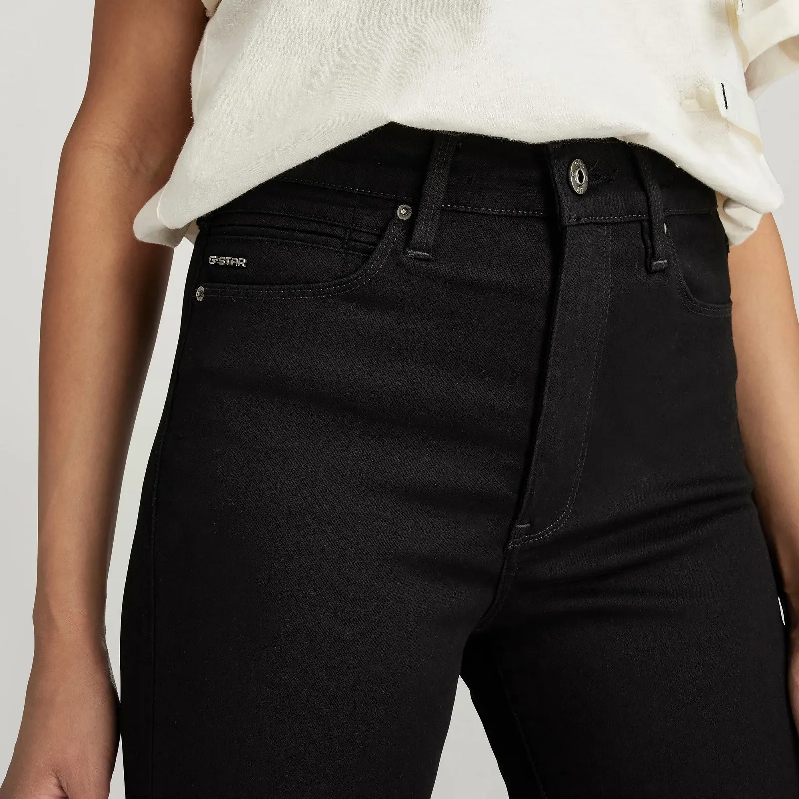 Женские джинсы G‑STAR Shape Skinny Yield Black Ultimate Stretch Denim - 29, фото №5 Женские джинсы G‑STAR Shape Skinny Yield Black Ultimate Stretch Denim - 29, фото №5