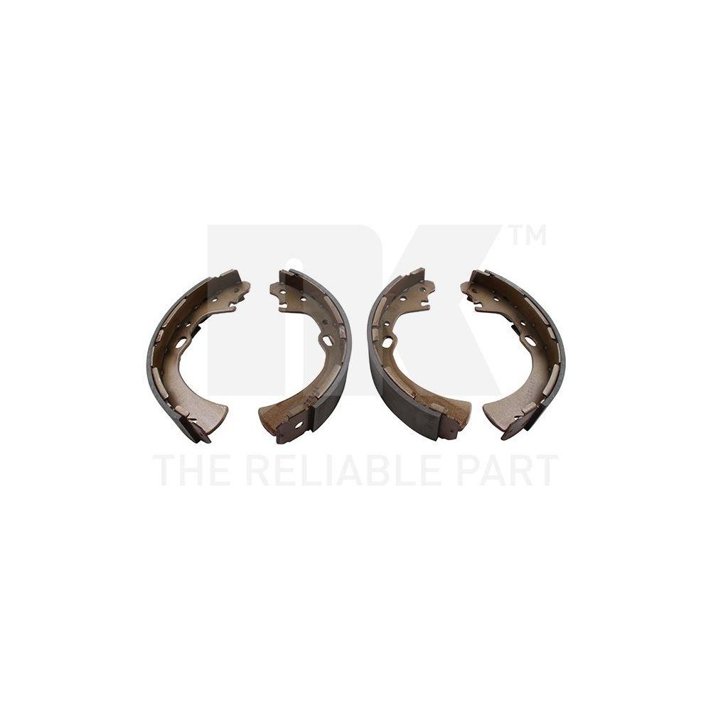 Комплект гальмівних колодок NK 2722510 для NISSAN задня вісь, фото №1