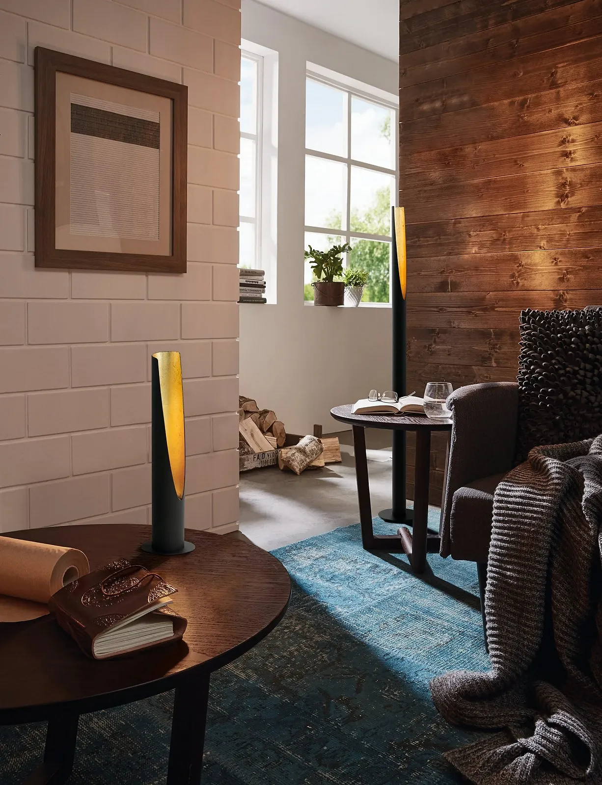 Настільна лампа EGLO BARBOTTO Сталь 5 Вт Чорний Золото, фото №5