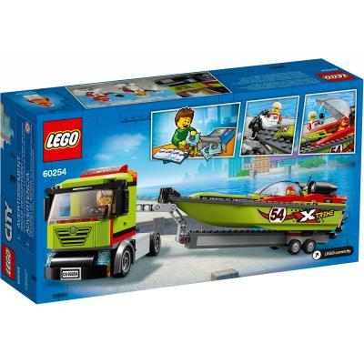 Конструктор LEGO City Great Vehicles Транспортировщик скоростных катеров 238 60254, фото №4
