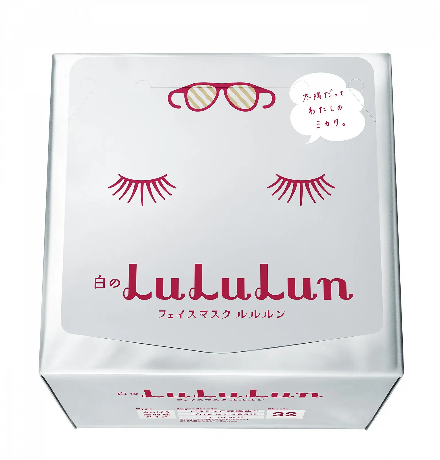 Маска для обличчя Lululun JAPAN NEW white Rururun 32 шт (освіжаючий тип), фото №1