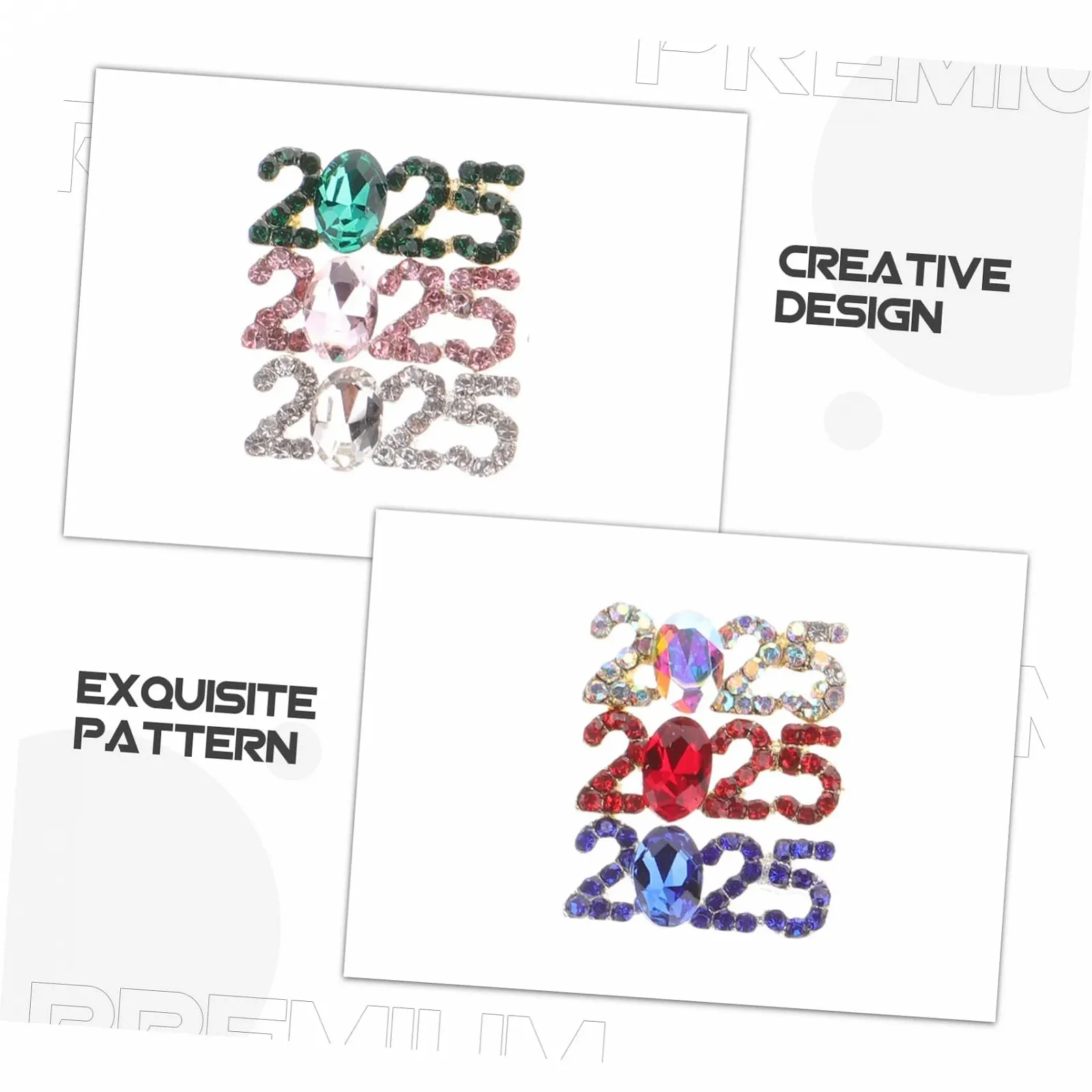 Підвіска для нігтів FRCOLOR діаманти для манікюру, підвіски, фото №3