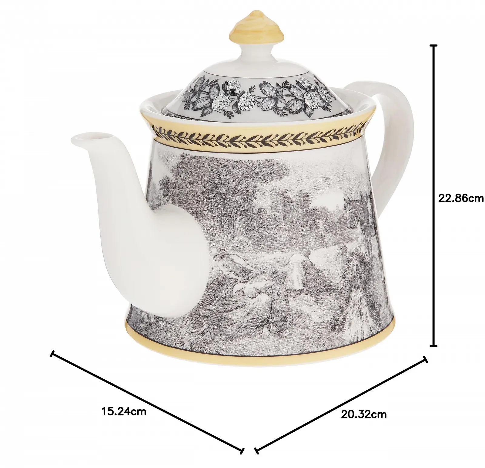 Чайник-заварник Villeroy & Boch Audun Ferme 1.10 літра, на 6 персон, фото №7