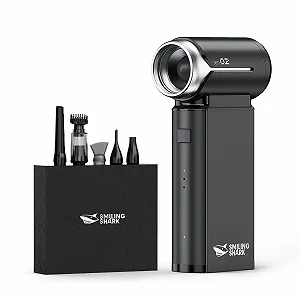 Електрична повітродувка Smiling Shark J02 Super Power 150,000 rpm 8000 mAh Чорний - Фото 1