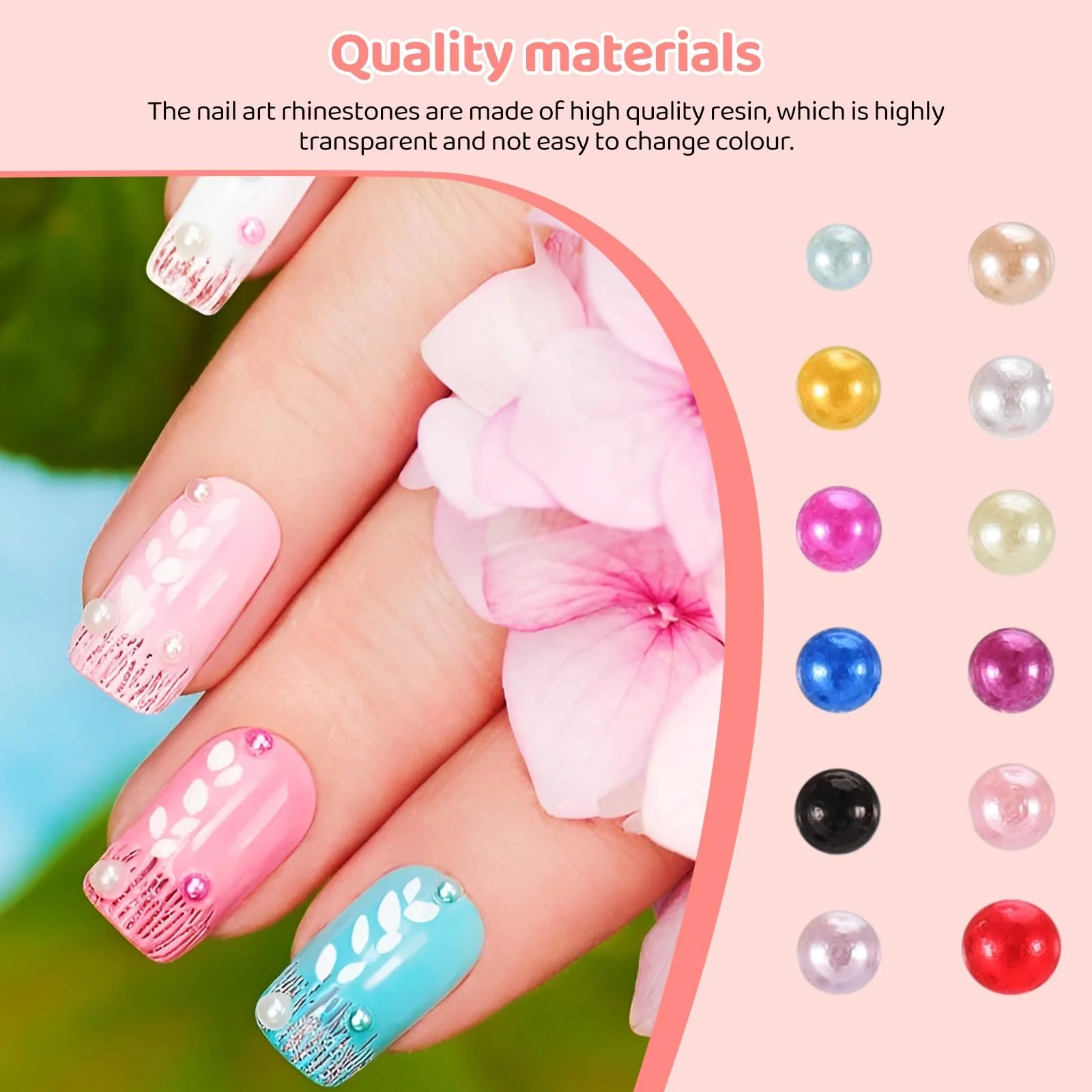 Стразы для ногтей Блестящие камни Набор для ногтей 36 шт. 3D украшения для ногтей с пинцетом и ручкой для сверления Плоская задняя часть для ногтей Одежда Лицо Поделки, фото №4