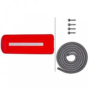 Скло заднього ліхтаря HELLA 9EL 208 551-001 для DAF, SCHWARZMÜLLER, ліве synthetic.ua - Фото 1