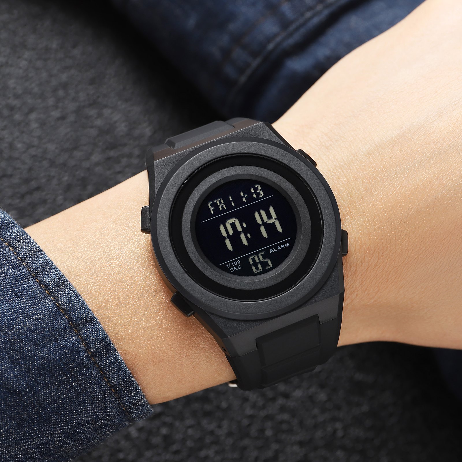 Годинник Skmei 2080BKBK Black-Black, фото №3