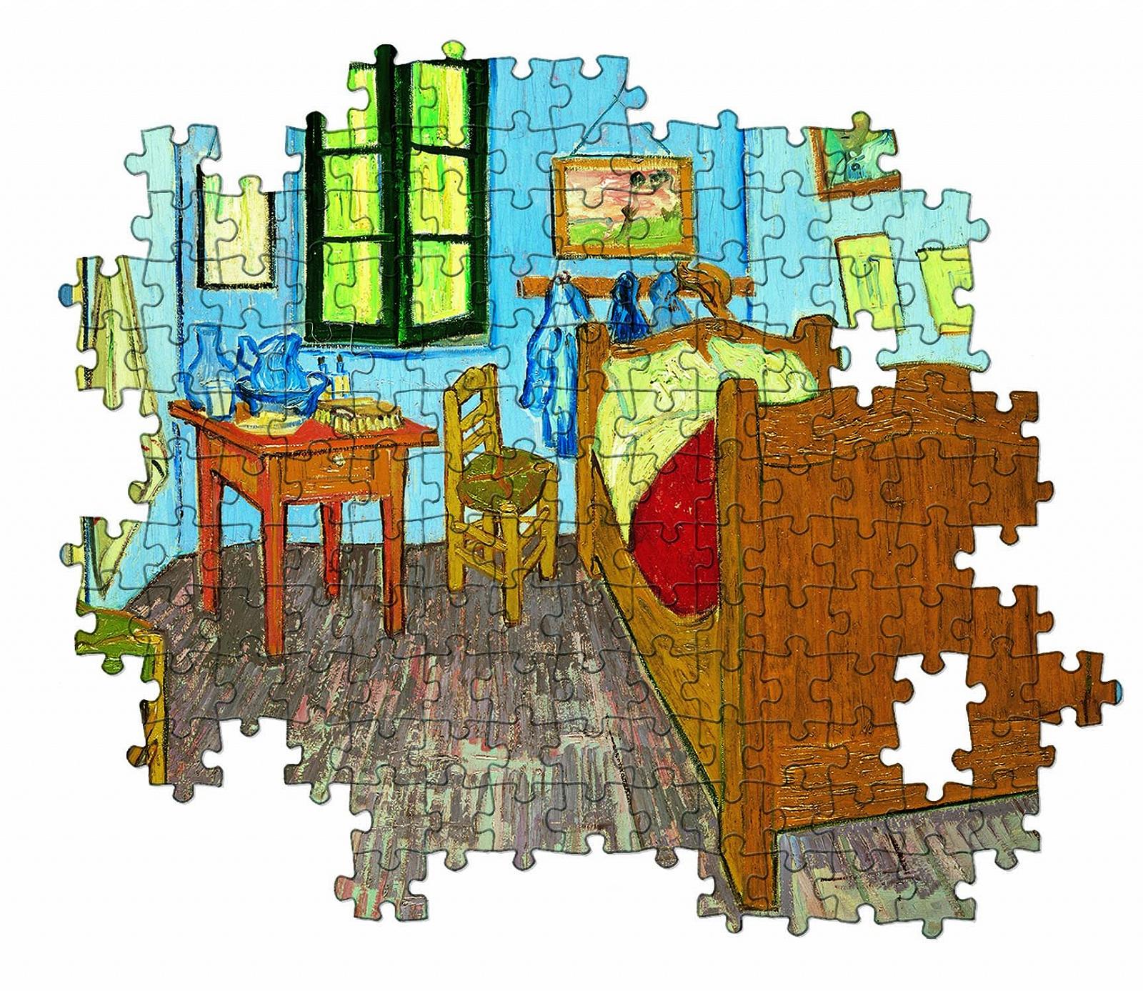 Пазл Clementoni Museum Collection 39616 Van Gogh - Bedroom in Arles 1000 елементів 69х50 см, фото №9
