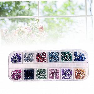 Украшение для ногтей Mikinona Farben Drop Drill Акриловые стразы Diy Teardrop Круглые для изготовления украшений, рукоделия для ногтей и домашнего декора synthetic.ua - Фото 1