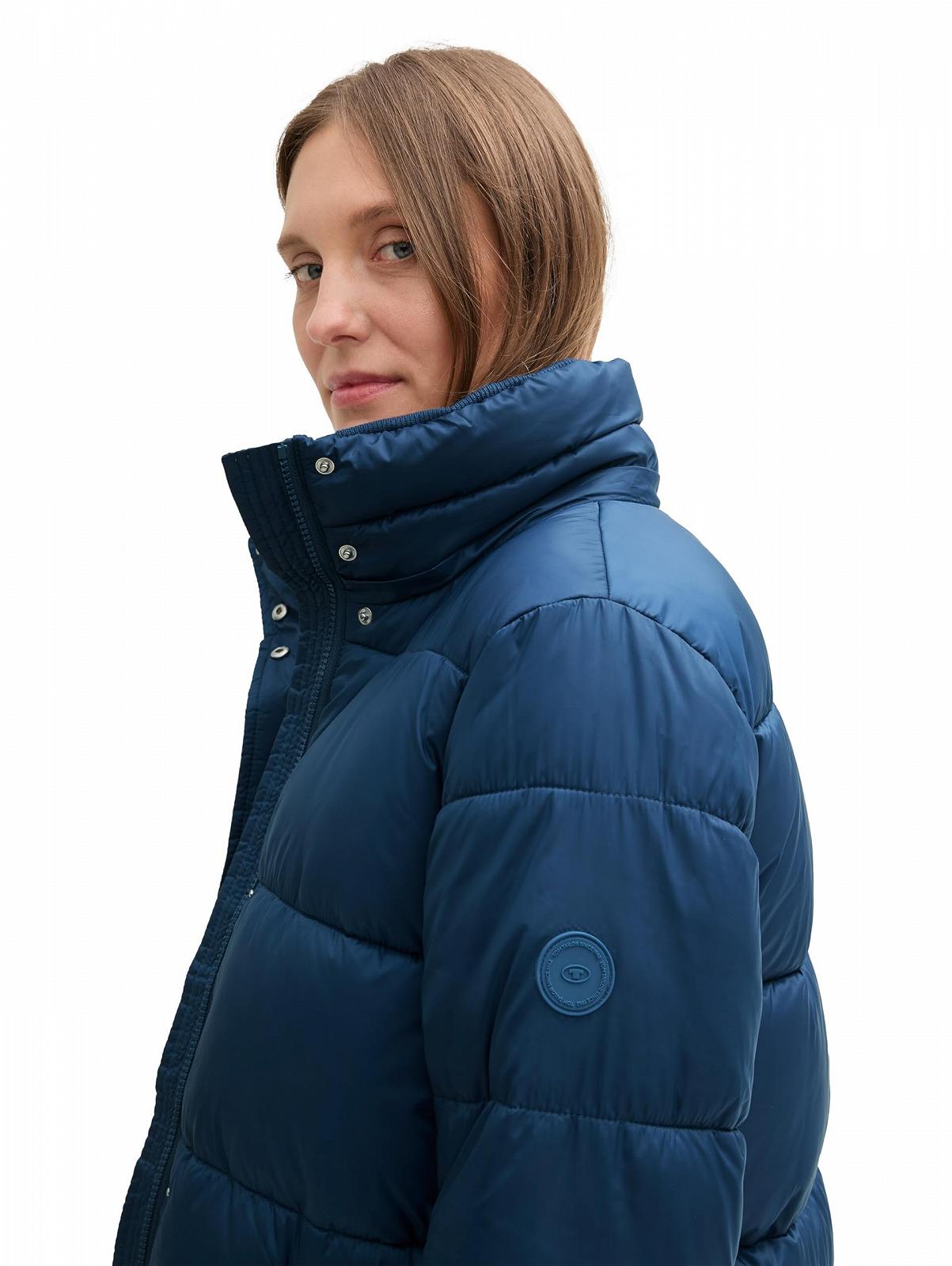Жіноча парка TOM TAILOR Puffer з капюшоном, що знімається, фото №4
