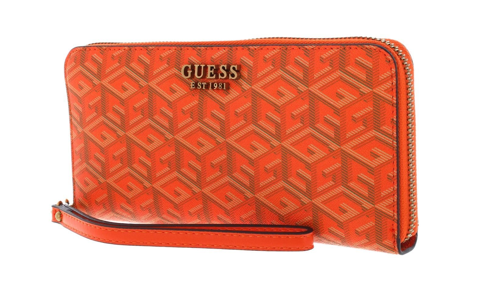 Гаманець GUESS Laurel SLG Zip Around Wallet L Помаранчевий, фото №1