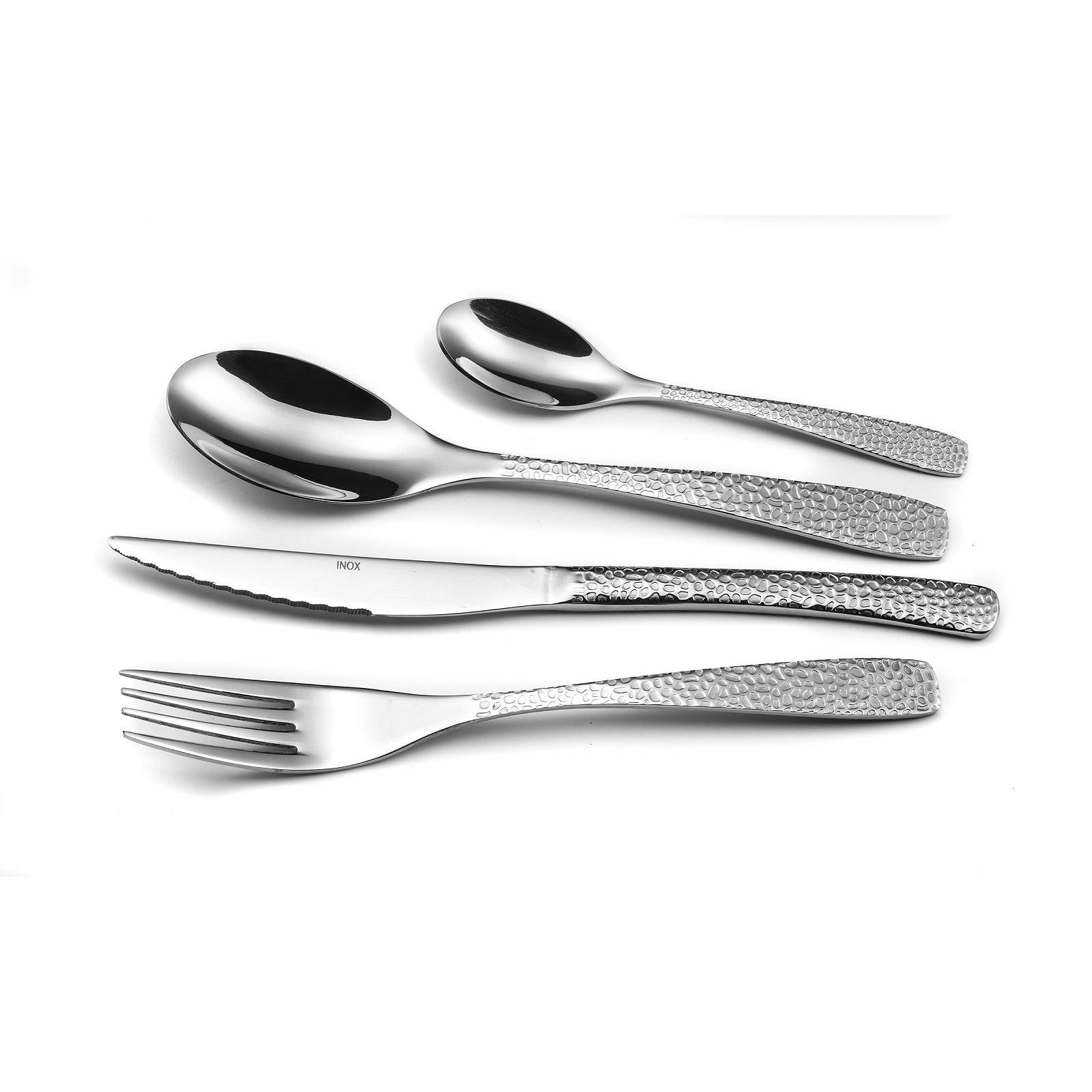 Набор столовых приборов Amefa Bongo 246523af20 24 предмета Нержавеющая сталь Зеркальная полировка, фото №2 Набор столовых приборов Amefa Bongo 246523af20 24 предмета Нержавеющая сталь Зеркальная полировка, фото №2