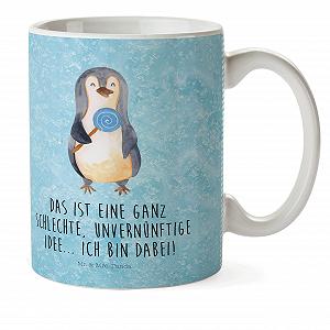 Детская Кружка Mr. & Mrs. Panda Penguin Lolli Пластиковая Rabauke - Фото 1