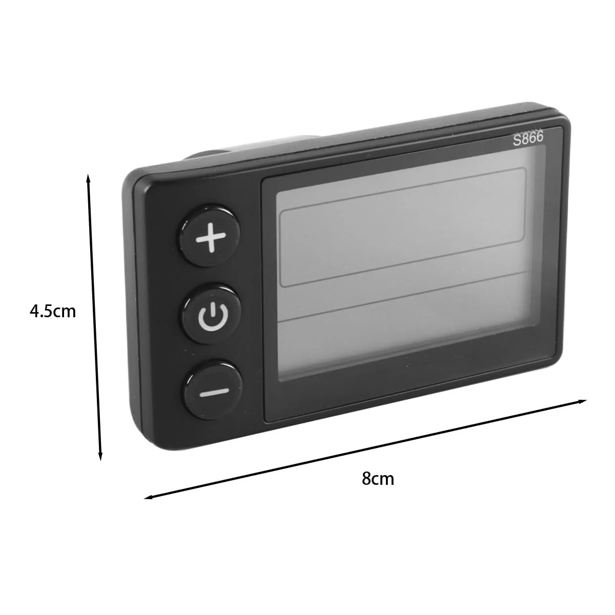 LCD-Велокомп'ютер Ausi S866 SM-конектори 24V 36V 48V Водонепроникний, фото №7