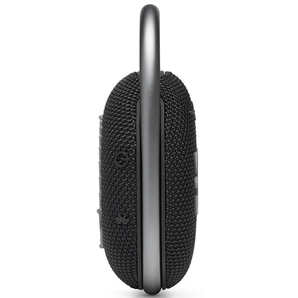 Портативная акустическая система JBL Clip 4 black JBLCLIP4BLK, фото №5