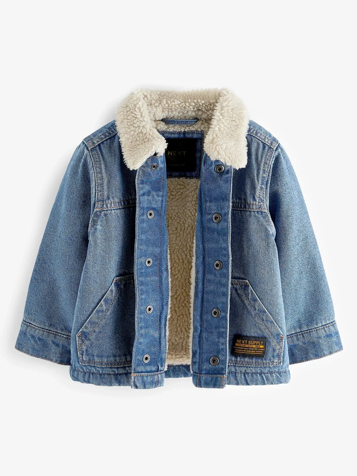 Джинсовая куртка Next Standard для мальчиков, фото №5