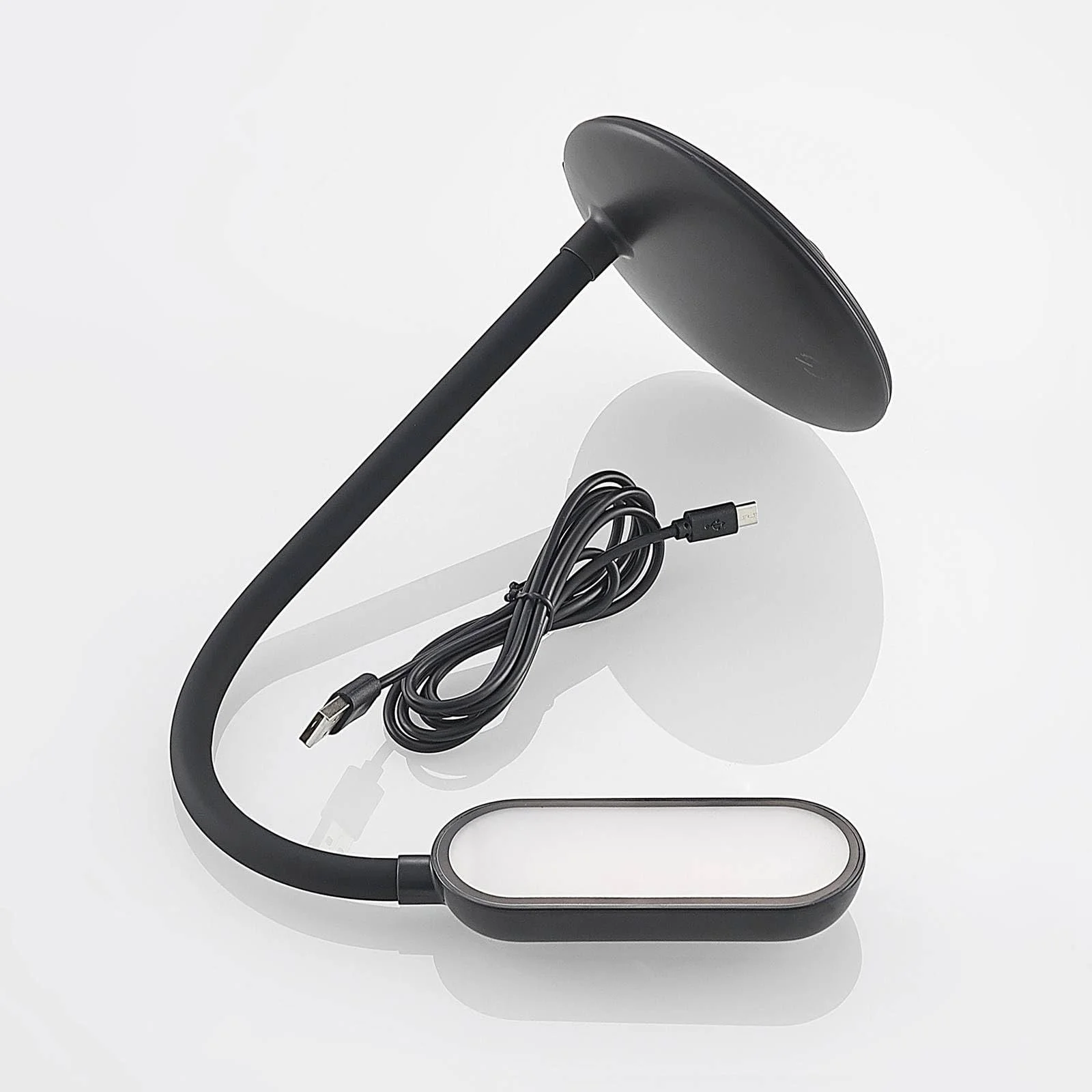 Настільна лампа Opiramit LED USB Dimmable Чорний, фото №9