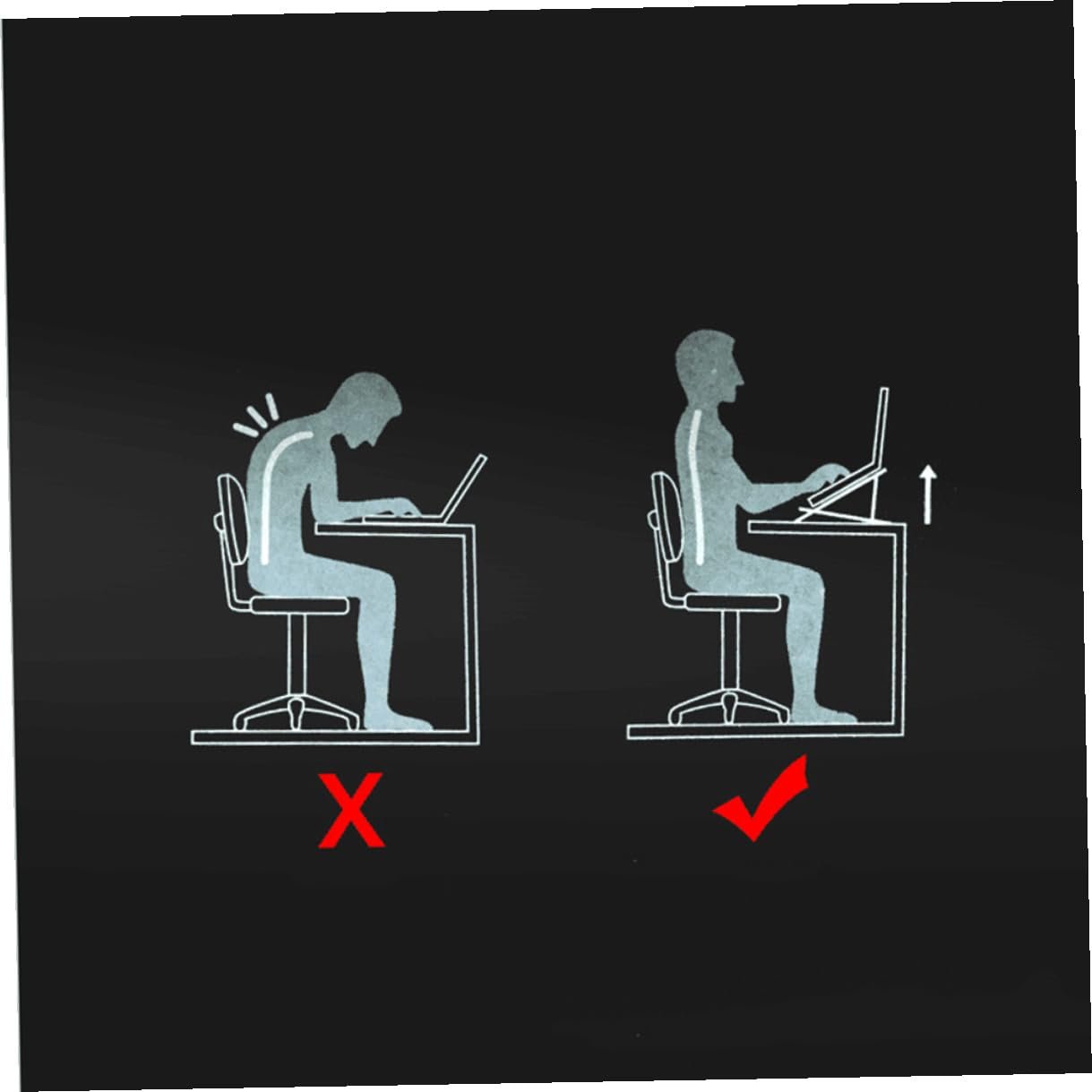 Портативна Дерев'яна Підставка для Ноутбука Міцна Складана Легка для Офісу Дому та Подорожей, фото №3