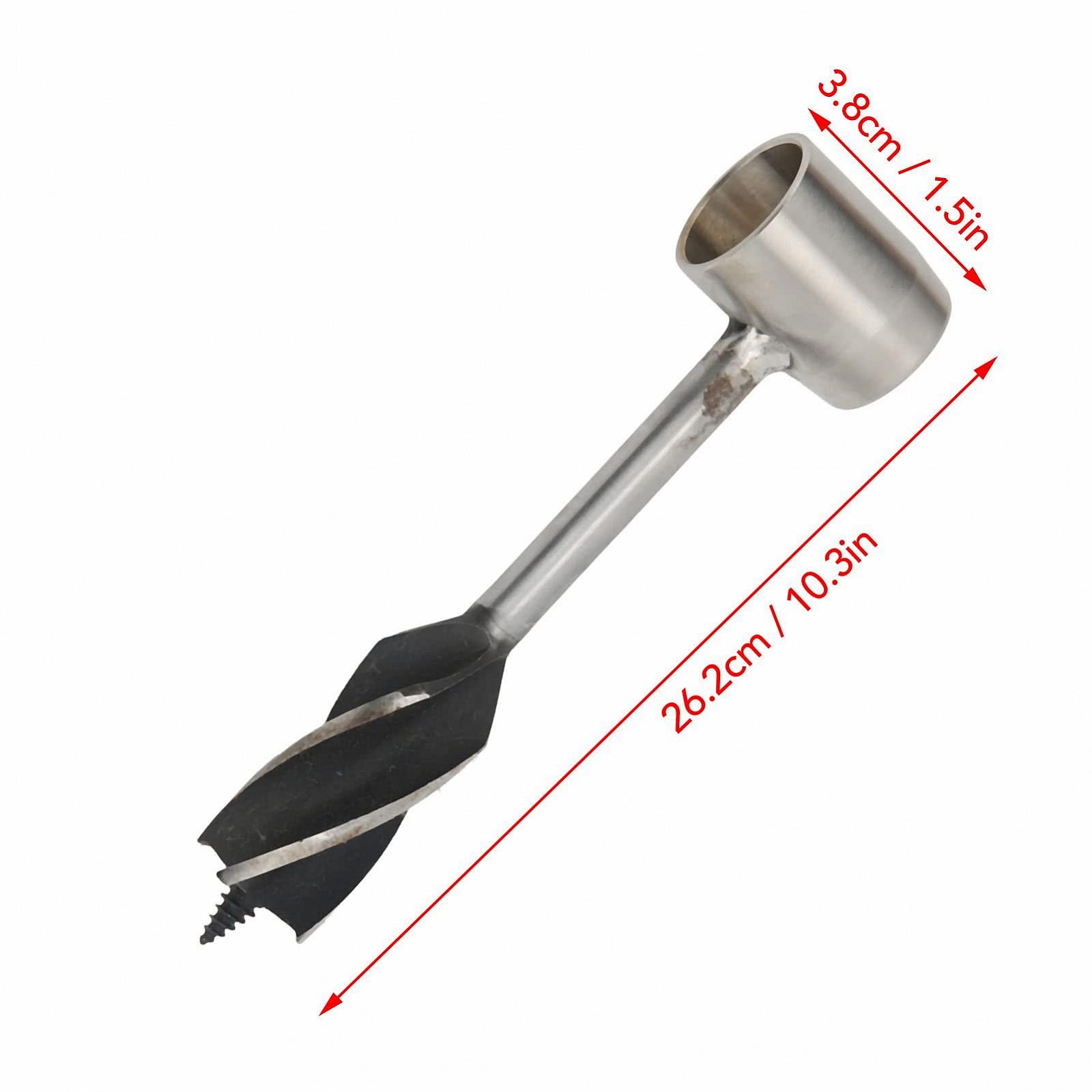 Инструмент для выживания Hand Snail Wrench Settlers, бур Scotch Eye Wood для кемпинга, бушкрафта и активного отдыха, фото №4