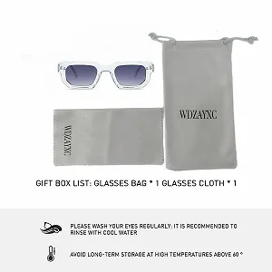 Винтажные прямоугольные очки для женщин и мужчин Прямоугольные synthetic.ua - Фото 1