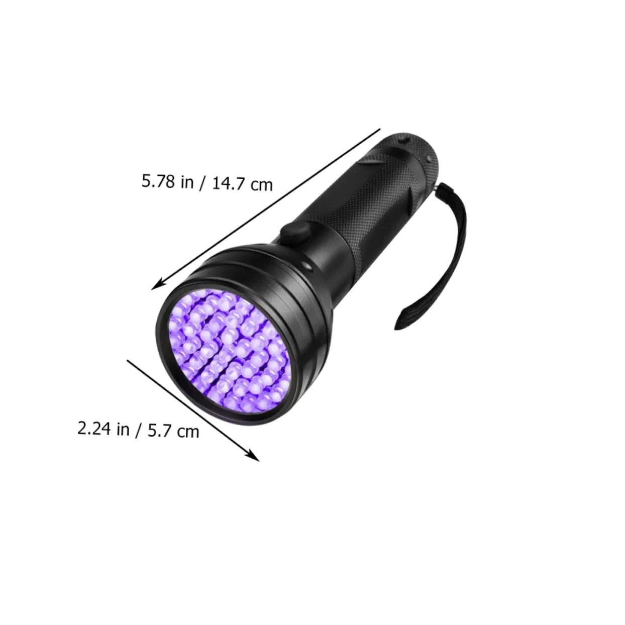 Ультрафіолетовий ліхтарик HOMSFOU LED для активного відпочинку на природі, водо- та ударостійкий для виявлення мінералів і сечі домашніх тварин, фото №4 Ультрафіолетовий ліхтарик HOMSFOU LED для активного відпочинку на природі, водо- та ударостійкий для виявлення мінералів і сечі домашніх тварин, фото №4