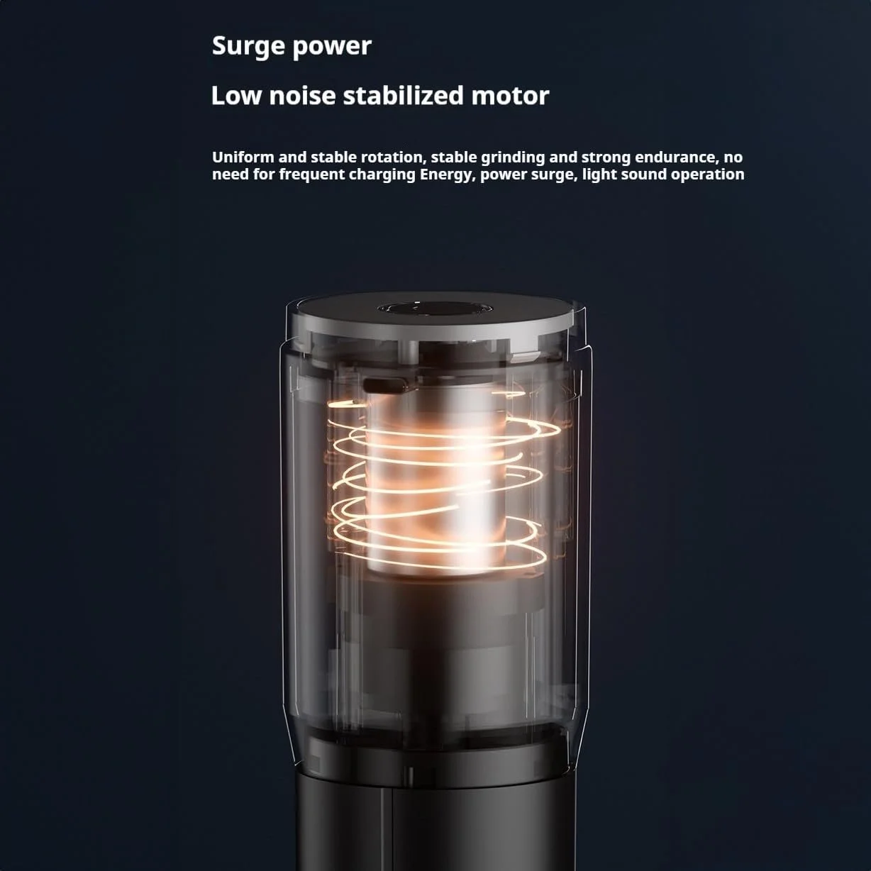 Портативна електрична кавомолка, регульована для еспресо та зерен, керамічний сердечник, Type-C зарядка, місткість 20 г для дому та подорожей, фото №3