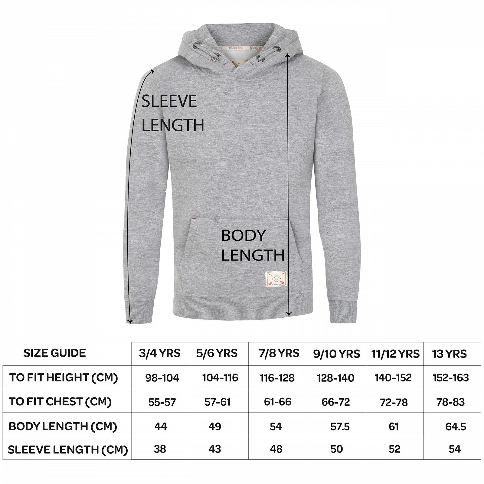 Худі Blu Apparel Дитячий Унісекс Теплий Флісовий для Хлопчиків та Дівчаток, фото №7