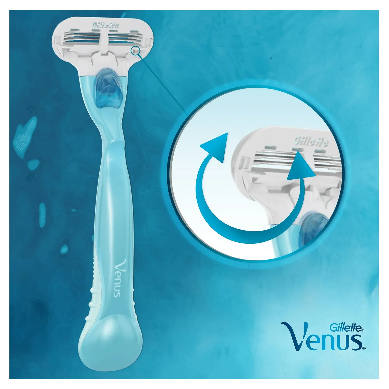 Сменные кассеты Gillette Venus Original, 4 шт. в упаковке, фото №6