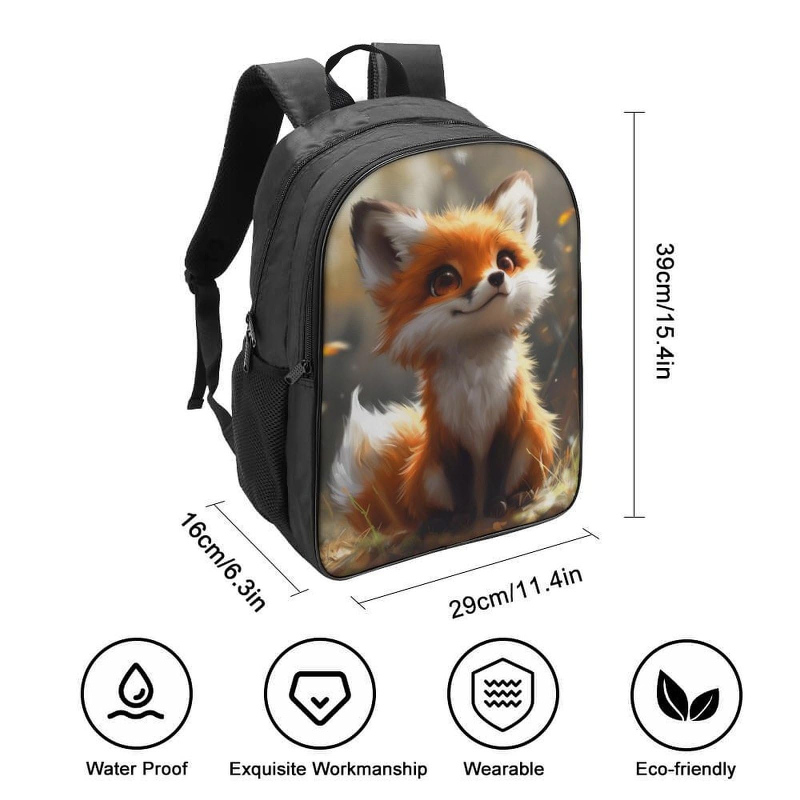 Ранець MXRMXR Fox 40x28x16см, фото №2