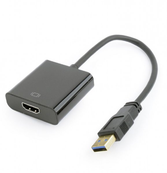 Адаптер-перехідник USB на HDMI Cablexpert A-USB3-HDMI-02, фото №3