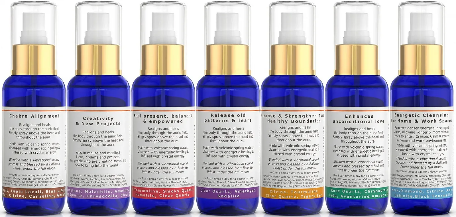 Спреї Balipura Abundance Pack набір з 7 штук 100 мл, фото №2