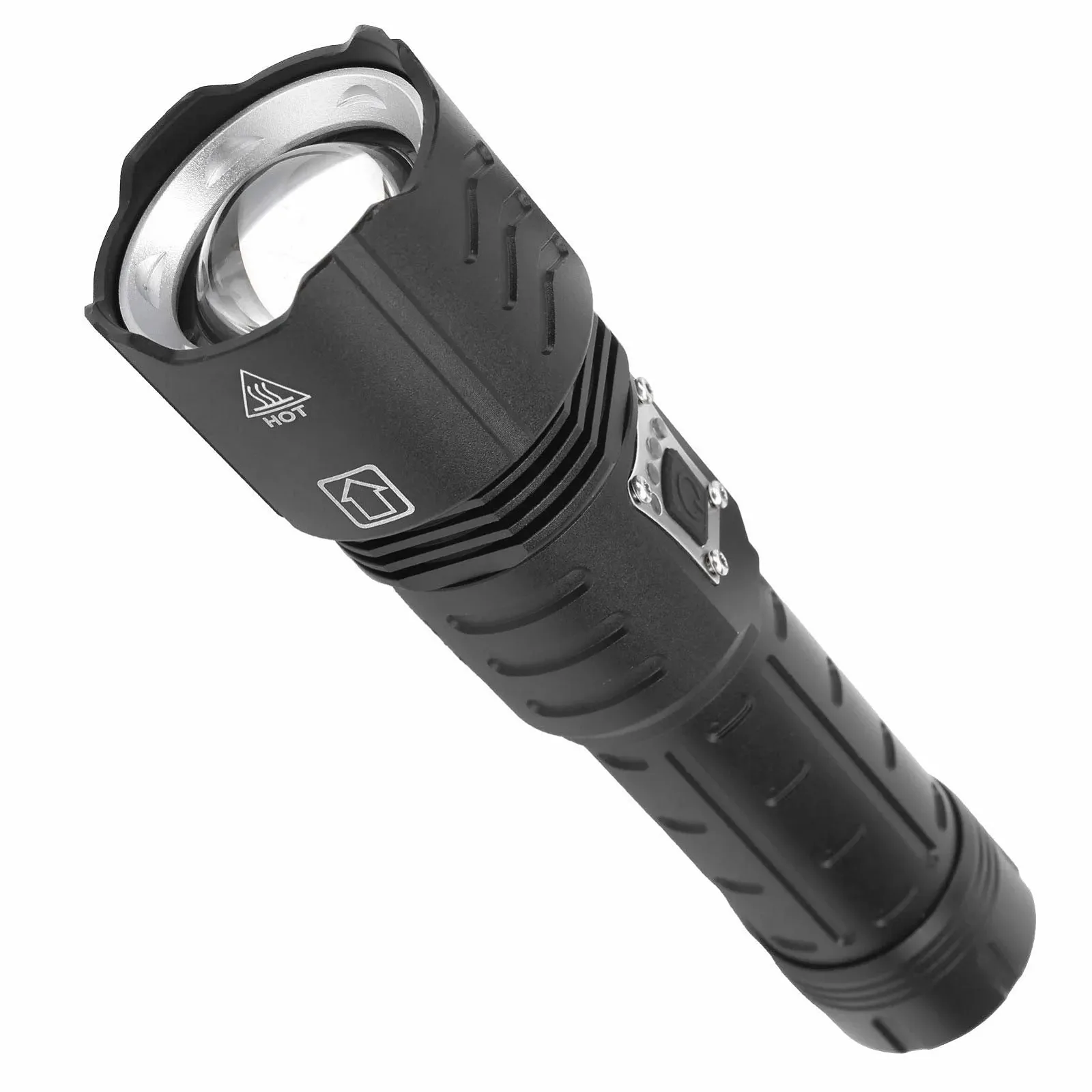 Фонарик plplaaoo XHP90 Zoomable Focusing USB Rechargeable Type C Rechargeable Torch Outdoor, фото №6