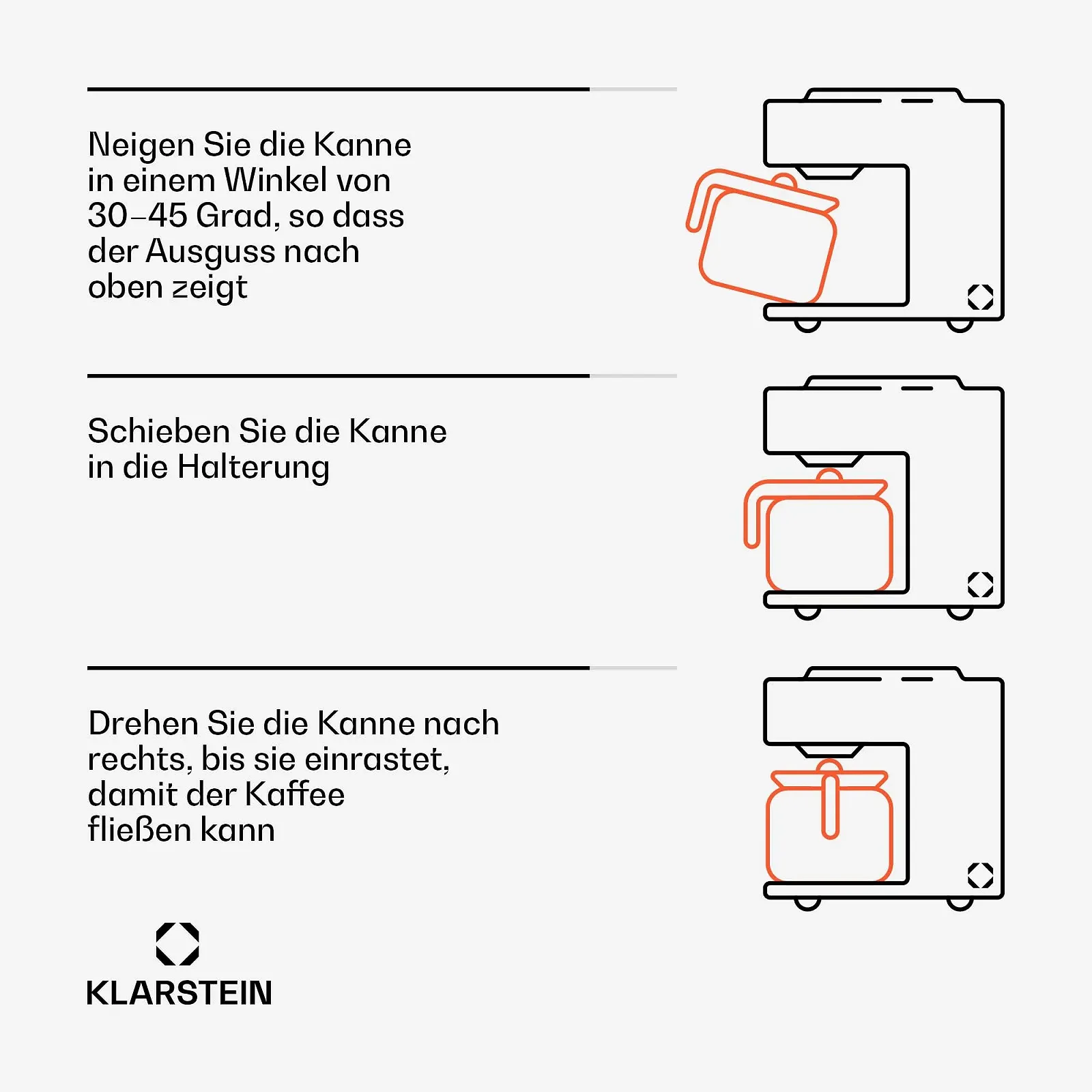 Кофеварка Klarstein 1.2 L с термосом и таймером на 10 чашек, 800 Вт, фото №4 Кофеварка Klarstein 1.2 L с термосом и таймером на 10 чашек, 800 Вт, фото №4
