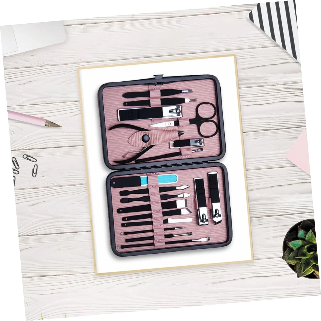 Набор для маникюра WRITWAA 1 Satz, портативный и эргономичный, прочный и долговечный, фото №4