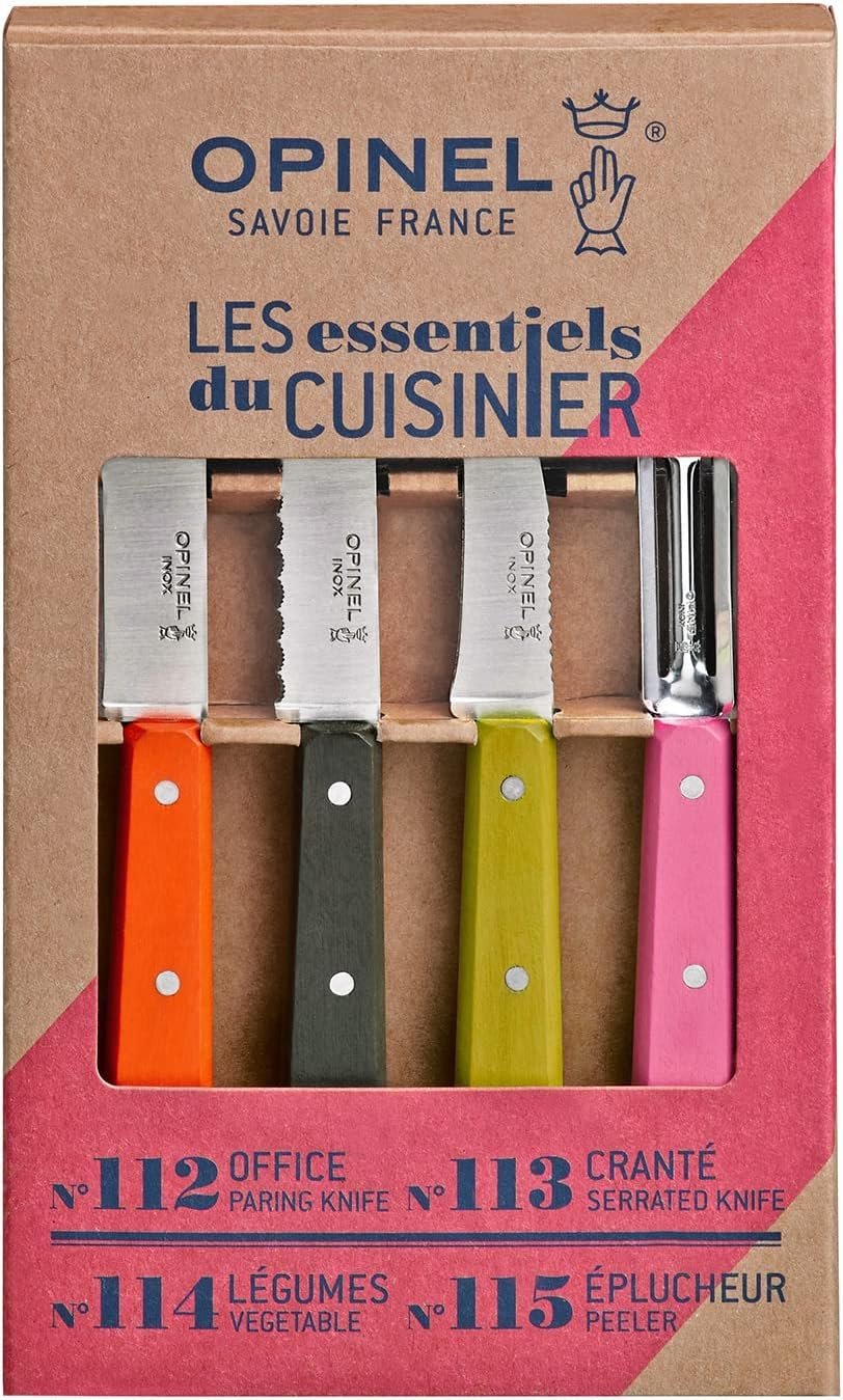 Набор кухонных ножей Opinel 50's Retro Multicoloured, фото №2