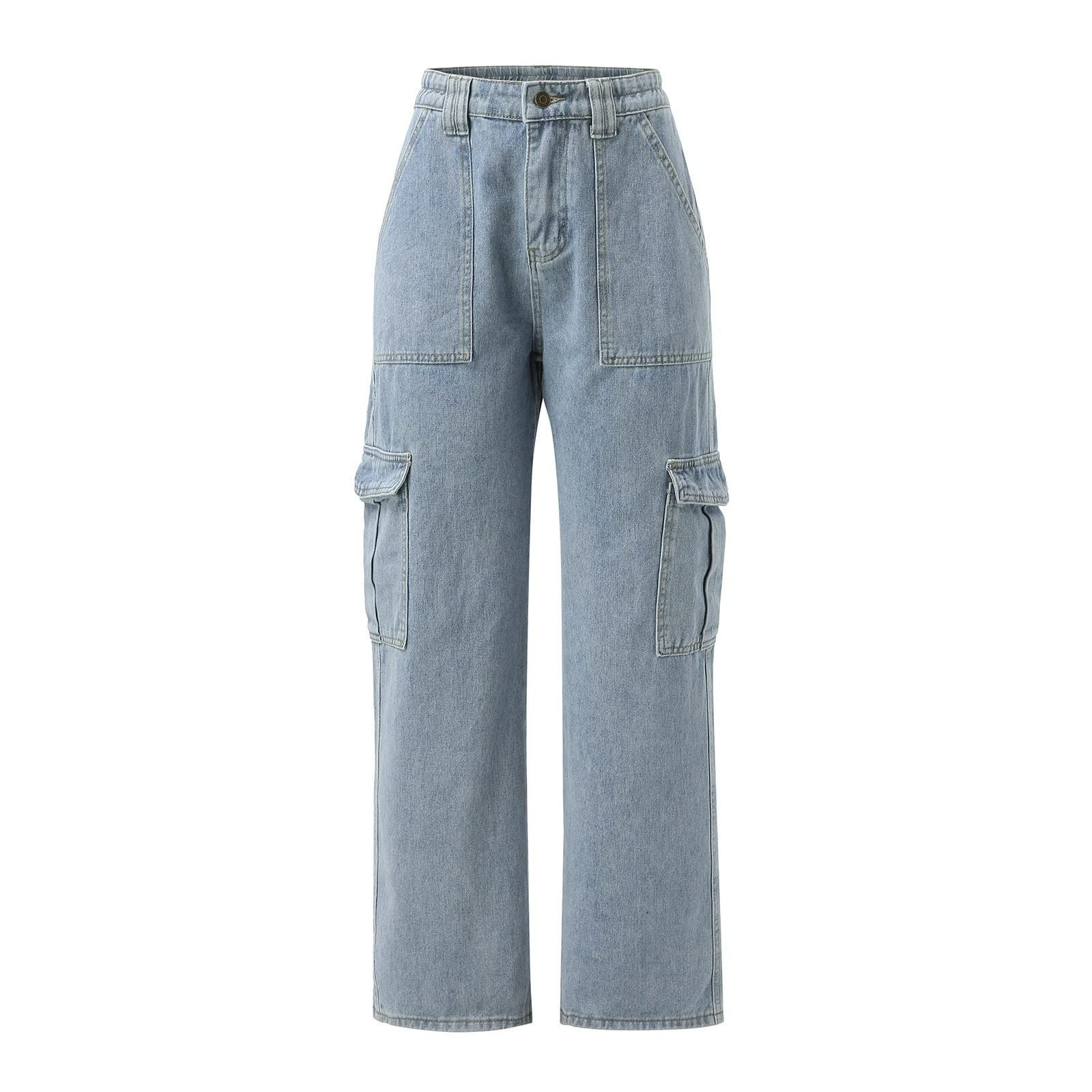 Жіночі джинси-штани, бойфренд, широкі, з низькою посадкою, прямі, фото №6 Жіночі джинси-штани, бойфренд, широкі, з низькою посадкою, прямі, фото №6