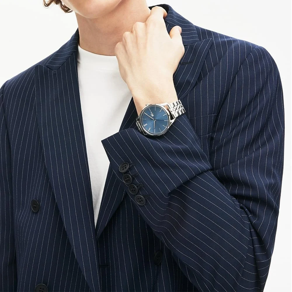 Аналоговий Кварцовий Годинник Lacoste Vienna Collection 2011049 Сріблястий, фото №4