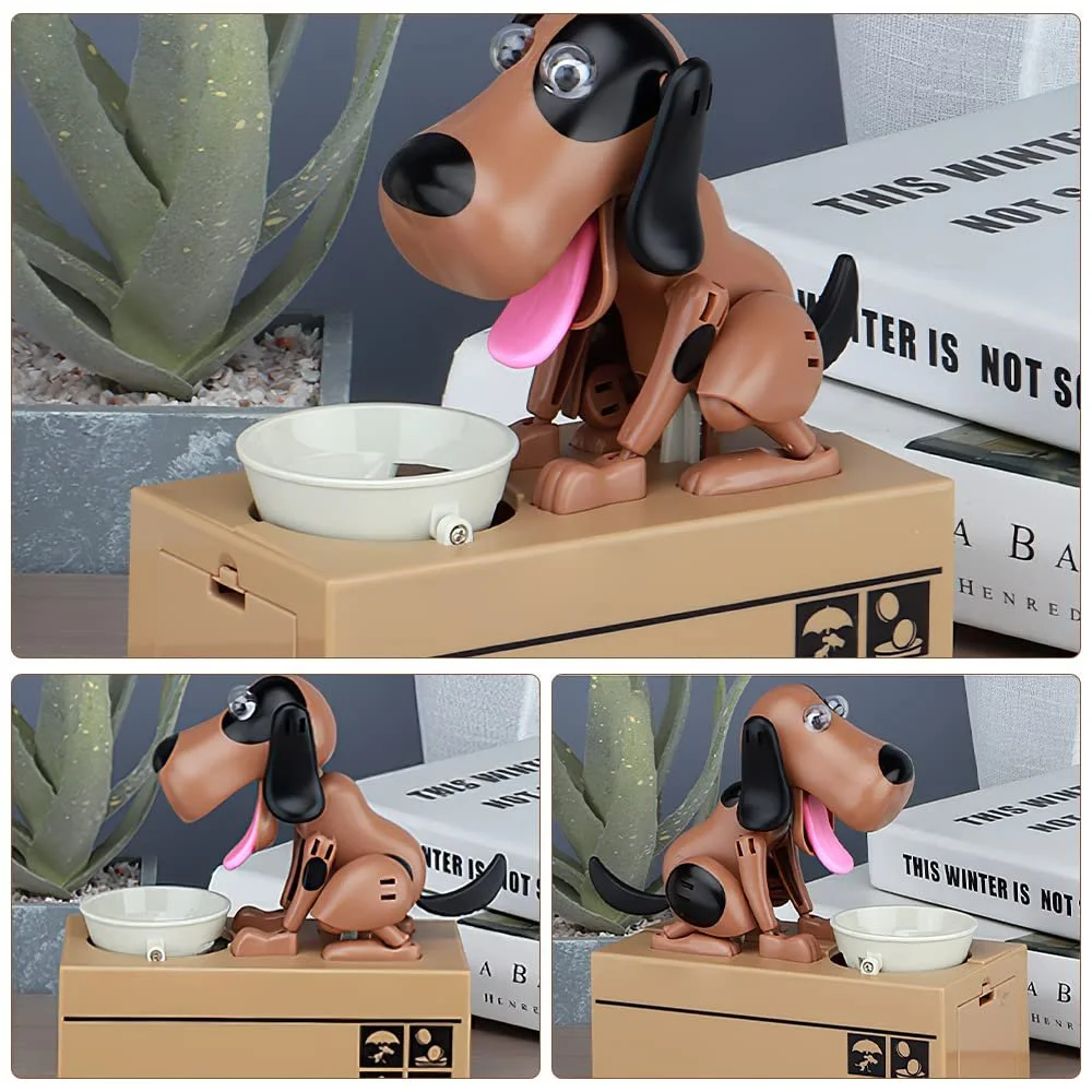 Скарбничка LUFEIS Голодний собака, фото №4