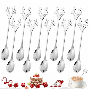 Рождественская ложка Elk, набор 10 штук - Фото 1