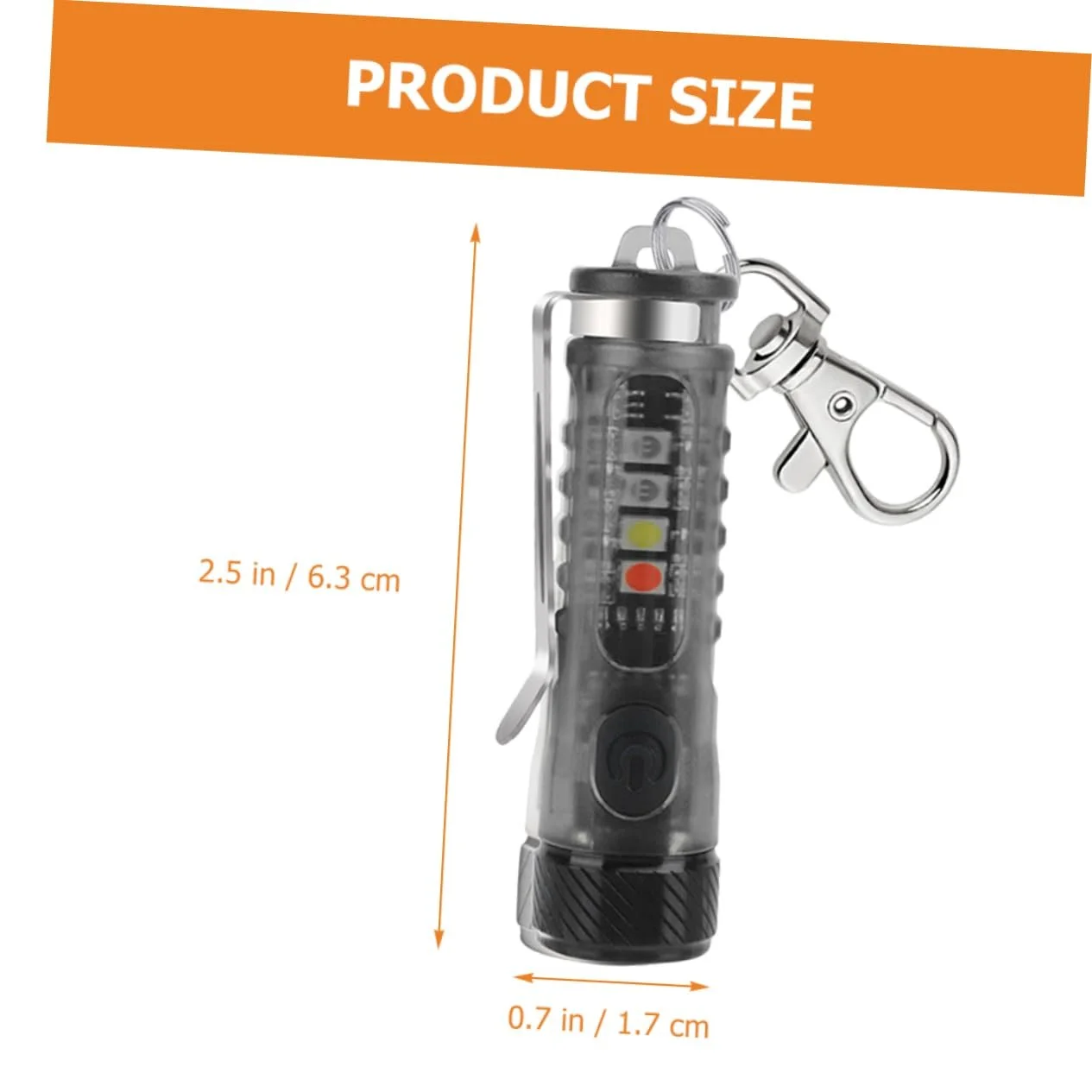 Фонарик-брелок TOYANDONA Мини с кольцом для ключей PC, фото №5 Фонарик-брелок TOYANDONA Мини с кольцом для ключей PC, фото №5