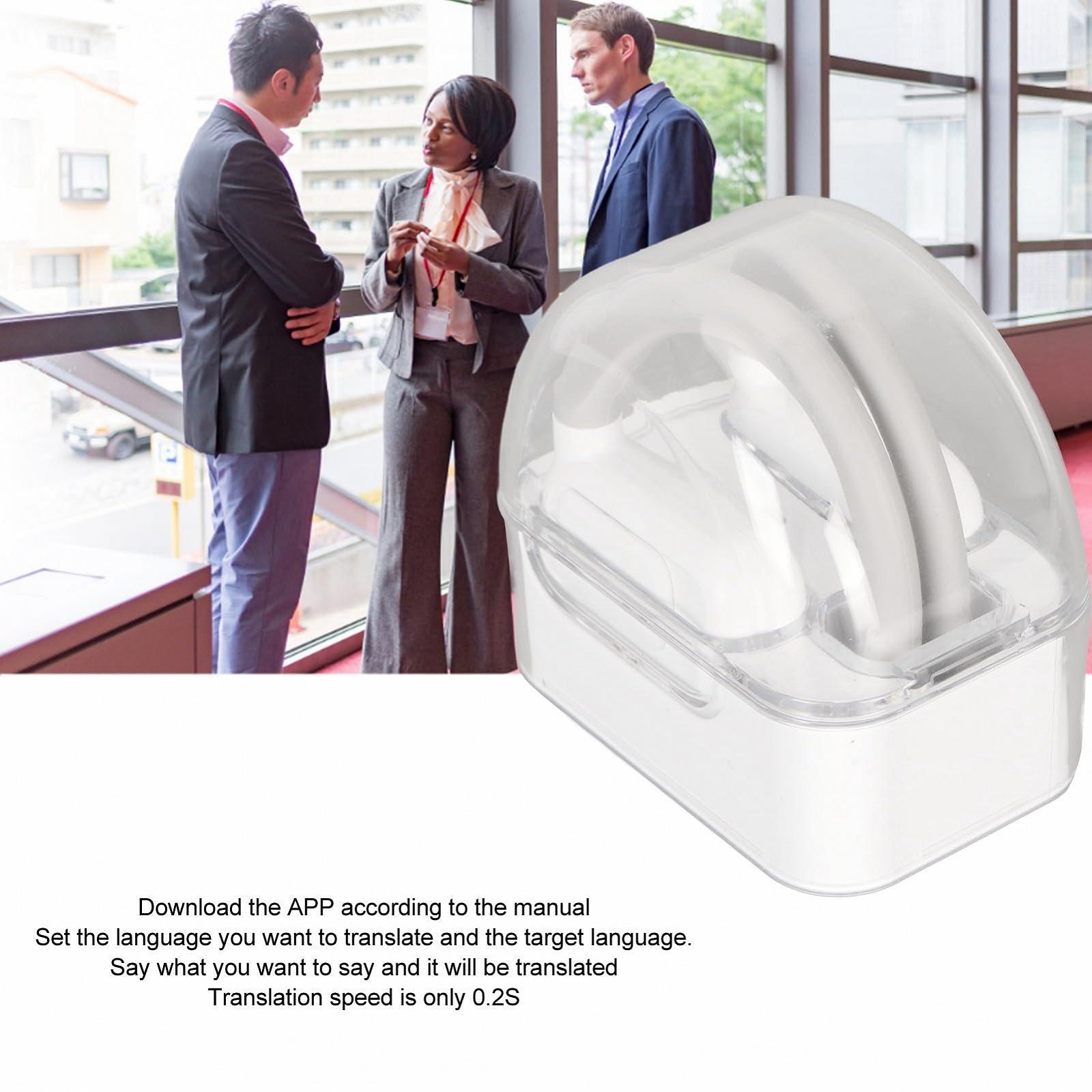 Наушники-переводчики Белый, фото №5